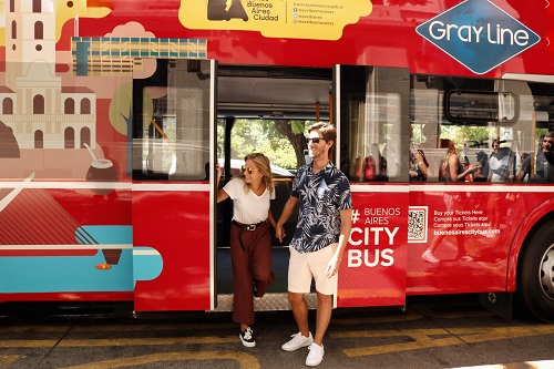 Ônibus Hop On Hop Off  Buenos Aires de 48 horas Com Museu River Plate e Boca Juniors